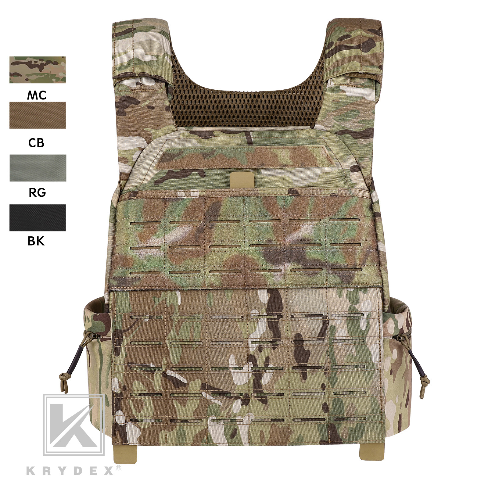 Crossfit Vest - KRYDEX Laser MOLLE Tactical 30KG Trainer