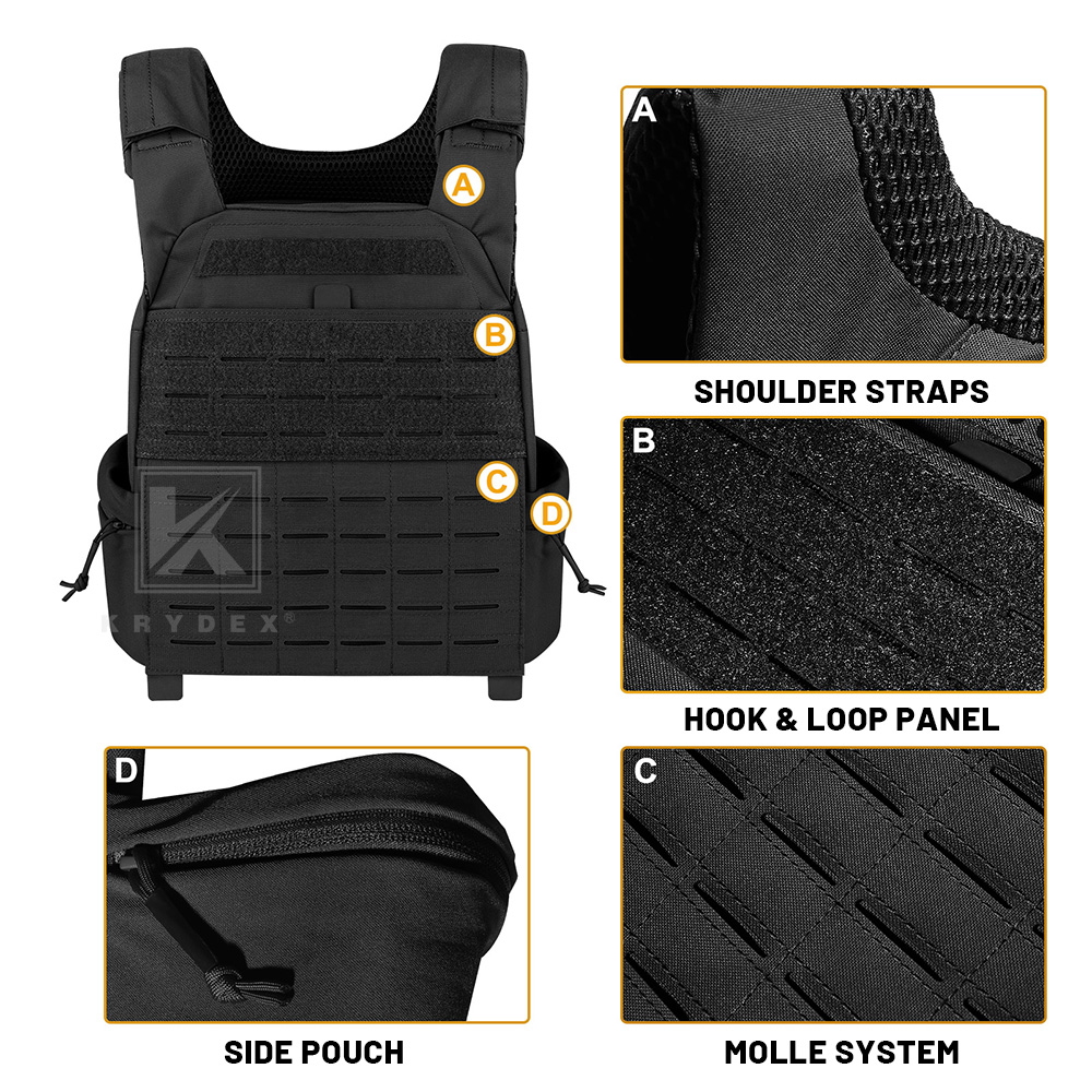 KRYDEX Tactical Training Vest  - Crossfit Vest recension och pris