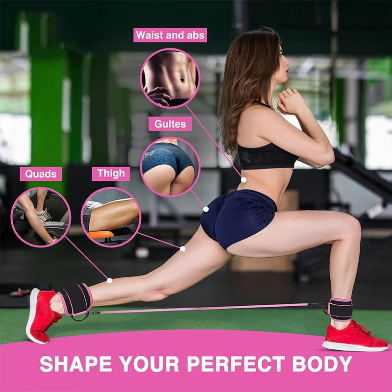 Ankle Strap Resistance Bands H - Crossfit Workout With Equipment recension och pris