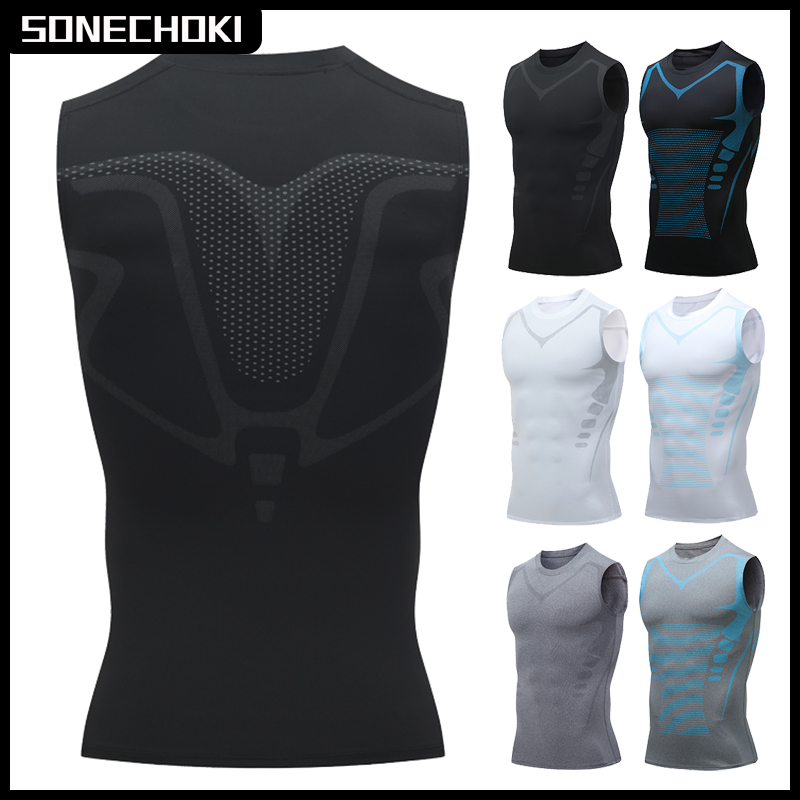 Compression Tank Top Men Gym S - Crossfit Vest recension och pris
