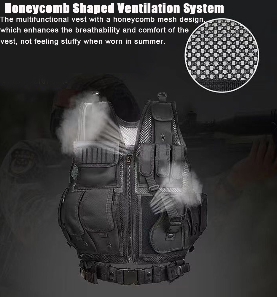 Adjustable Molle Tactical Vest - Crossfit Vest recension och pris