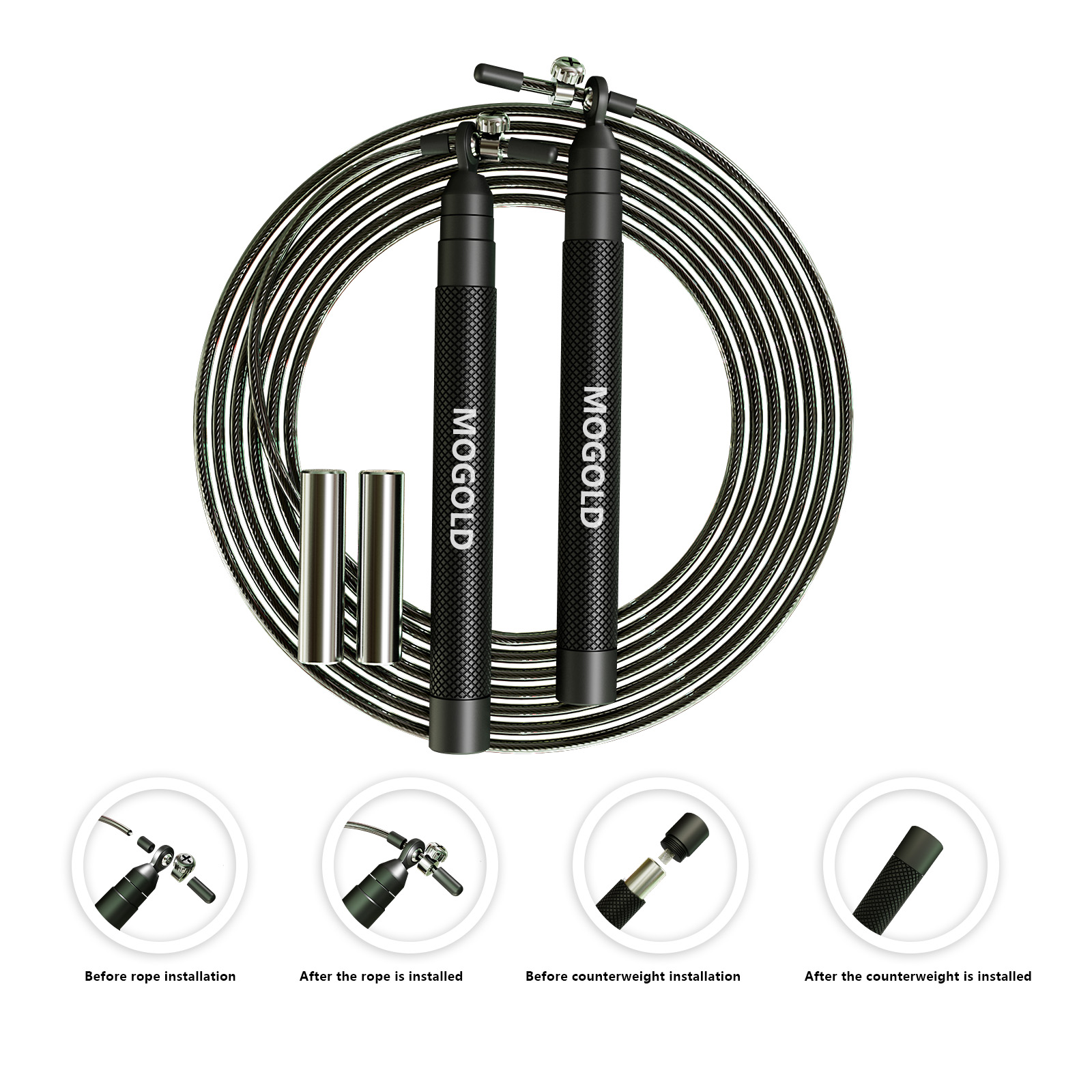 Crossfit Weighted jump rope gy - Crossfit Workout With Equipment recension och pris