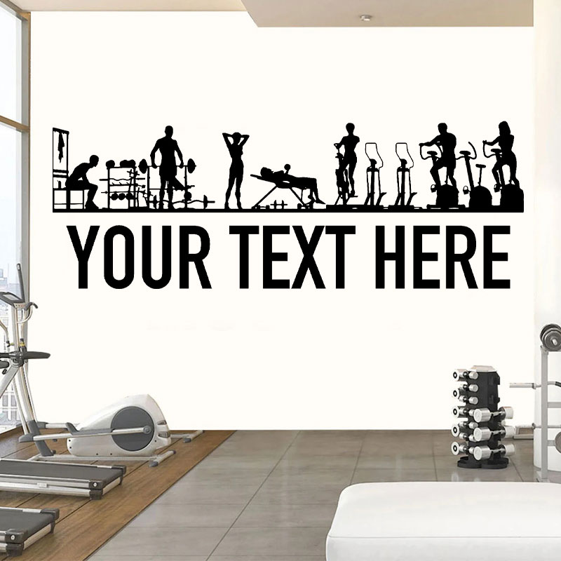 Gym People & Equipment Wall De - Crossfit Workout With Equipment recension och pris