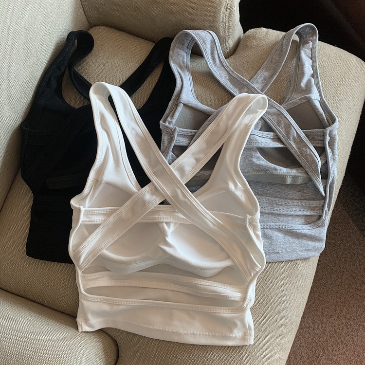 Summer Fashion Cross Back Stra - Crossfit Vest recension och pris