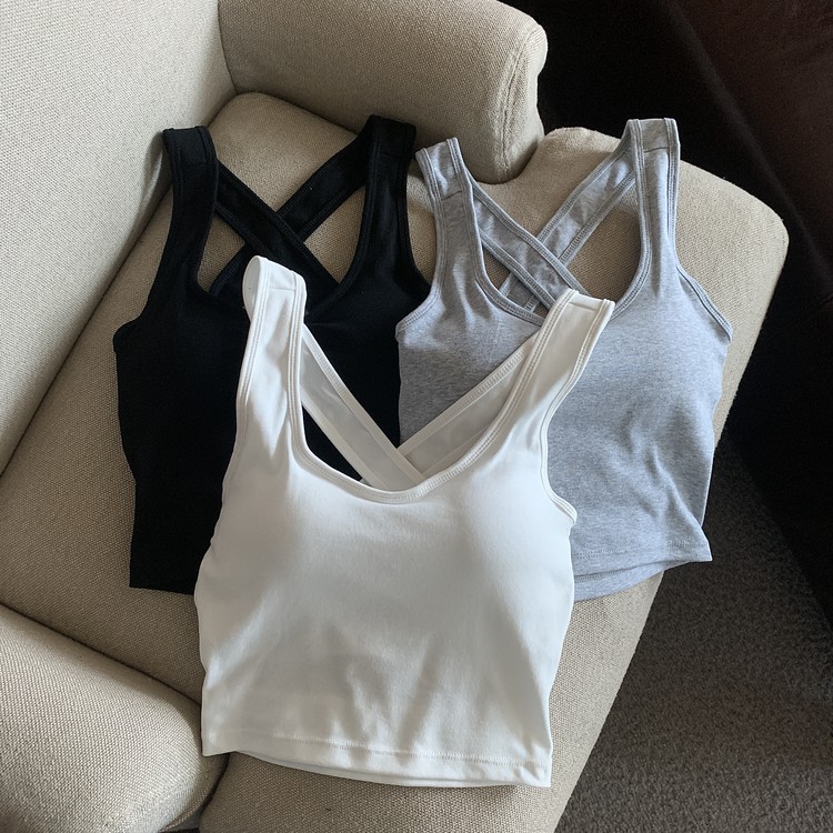 Summer Fashion Cross Back Stra - Crossfit Vest recension och pris