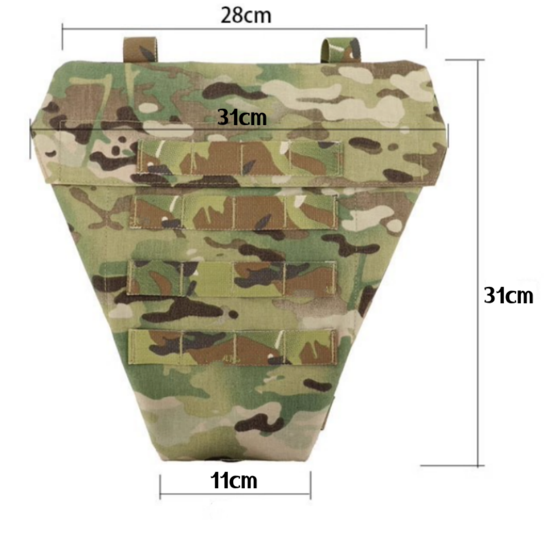 ATFG MC Camo LAP Panel 500D De - Crossfit Vest recension och pris