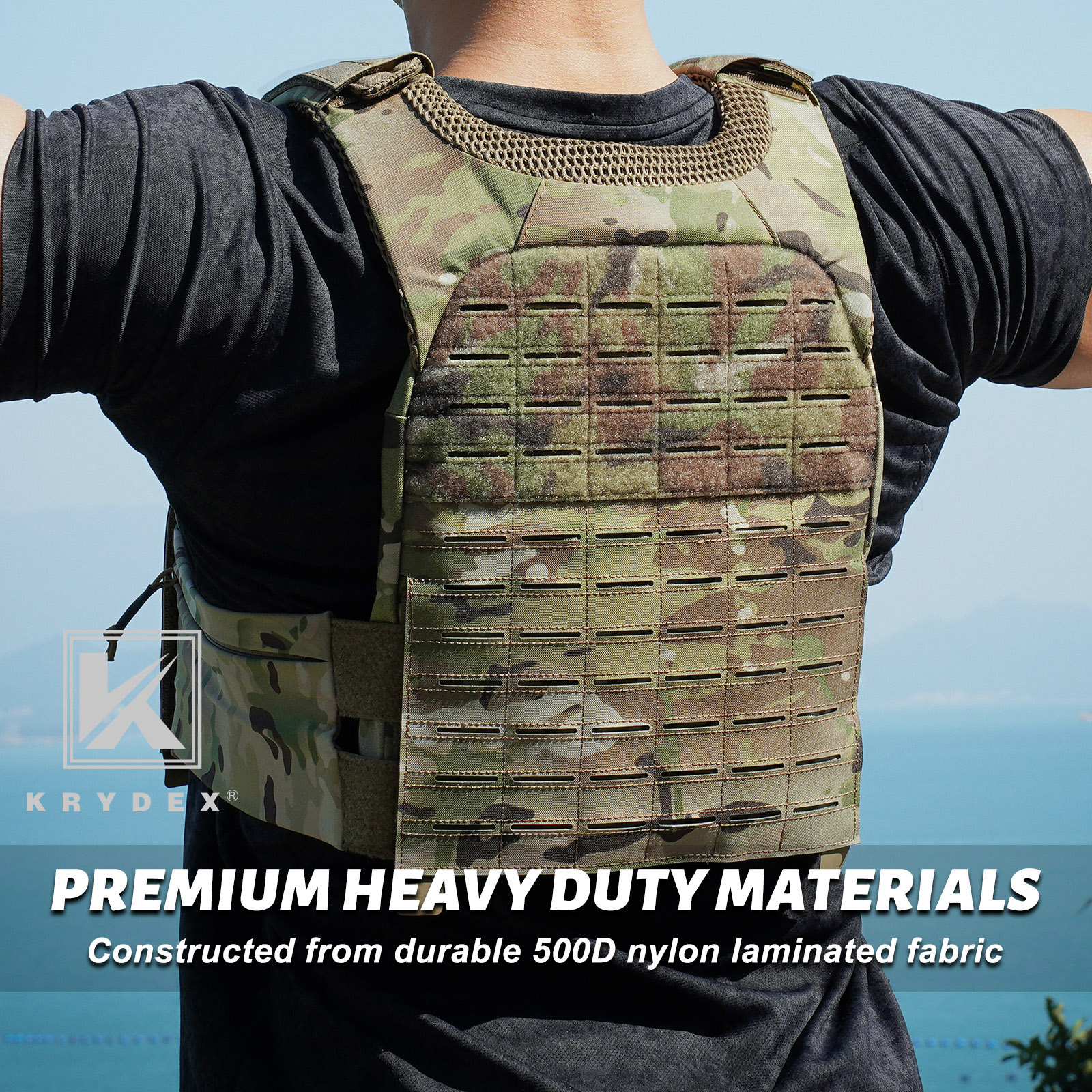KRYDEX Laser MOLLE Tactical 30 - Crossfit Vest recension och pris
