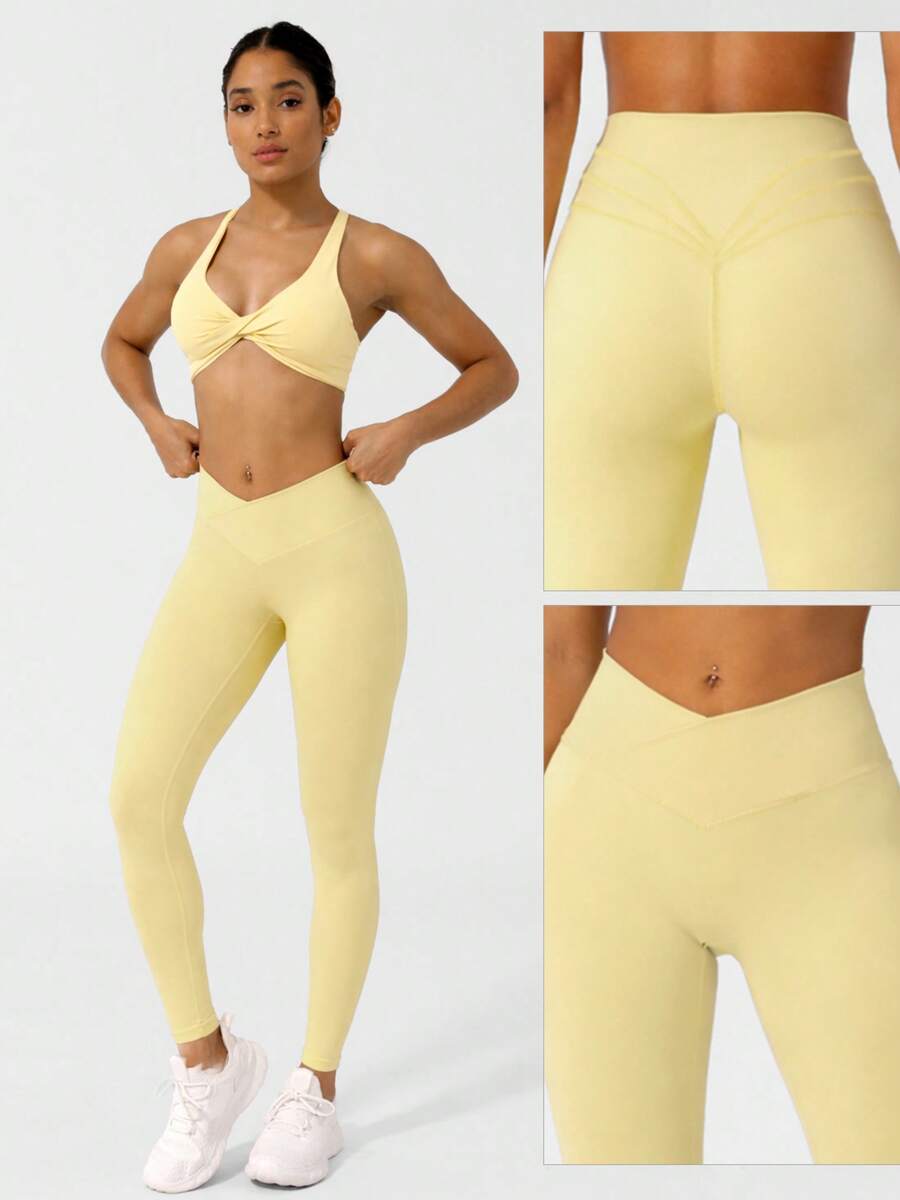 Womens Yoga Leggings With Cris - Crossfit Yoga recension och pris