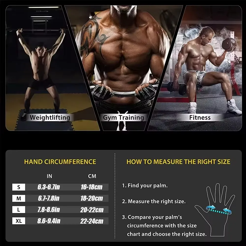 1Pair Half Finger Gym Fitness  - Crossfit Workout With Equipment recension och pris