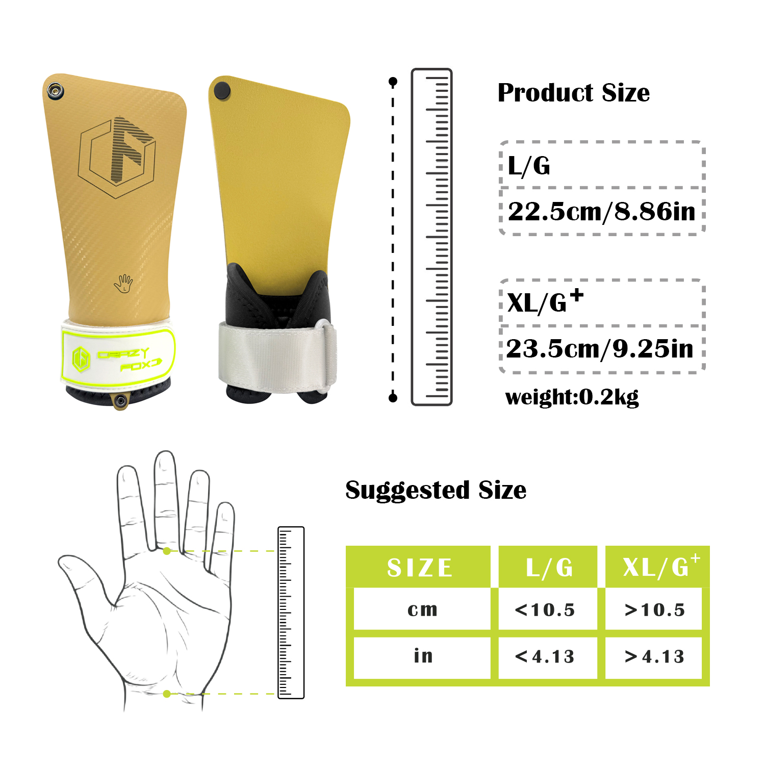 Natural Rubber Anti‑Slip Palm  - Crossfit Fitness Gear recension och pris