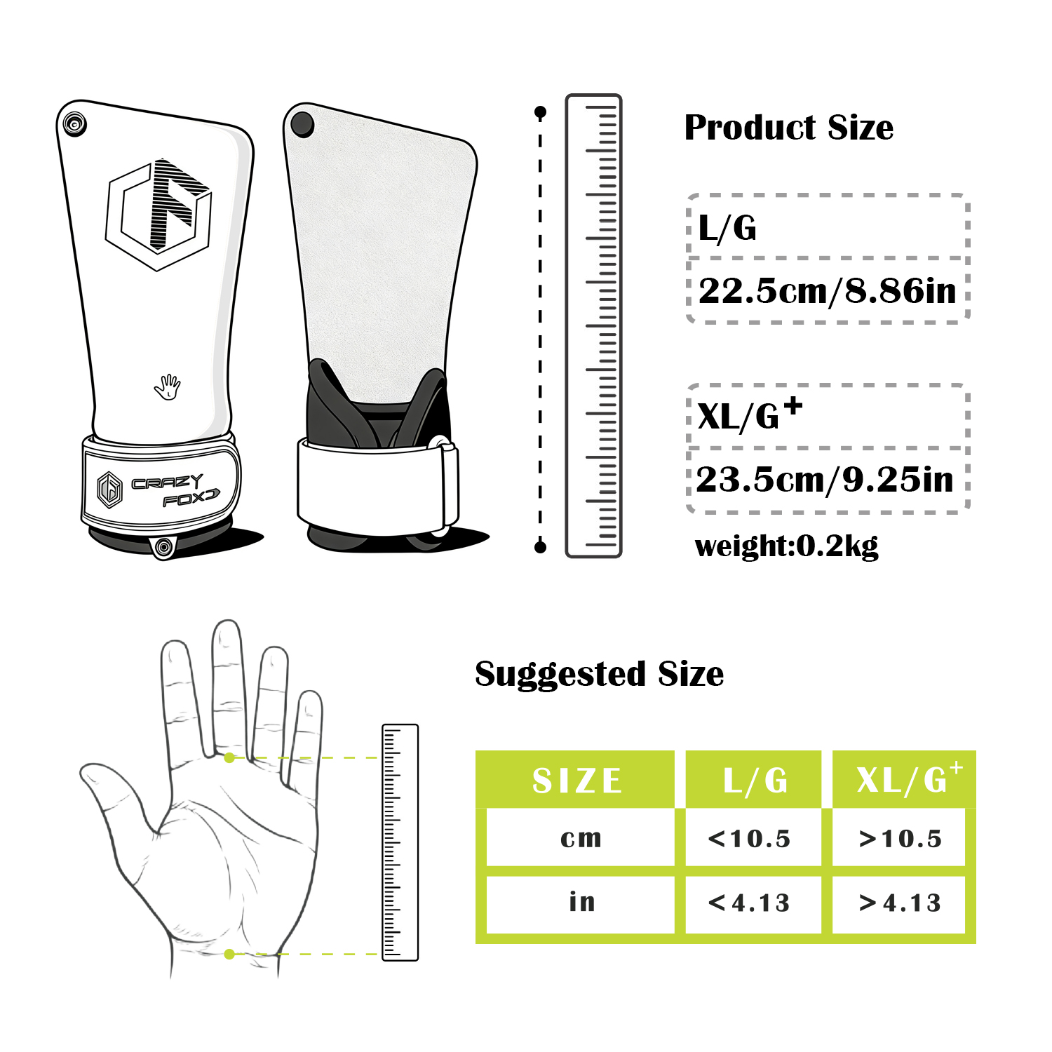 Natural Rubber Anti‑Slip Palm  - Crossfit Fitness Gear recension och pris