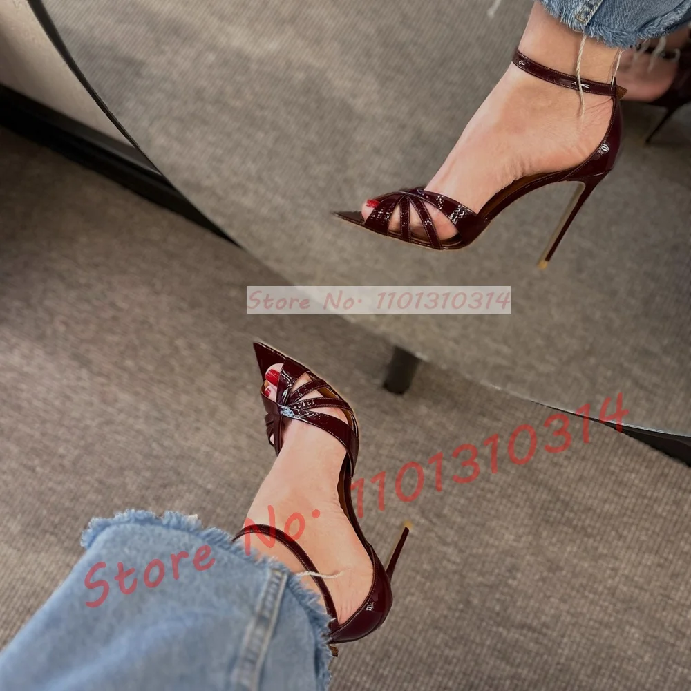 Nude Cross Strap High Heels Sa - Crossfit Lady recension och pris