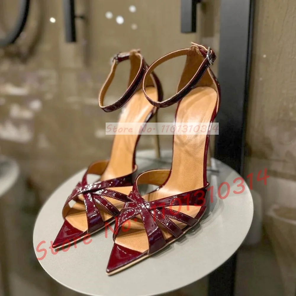 Nude Cross Strap High Heels Sa - Crossfit Lady recension och pris