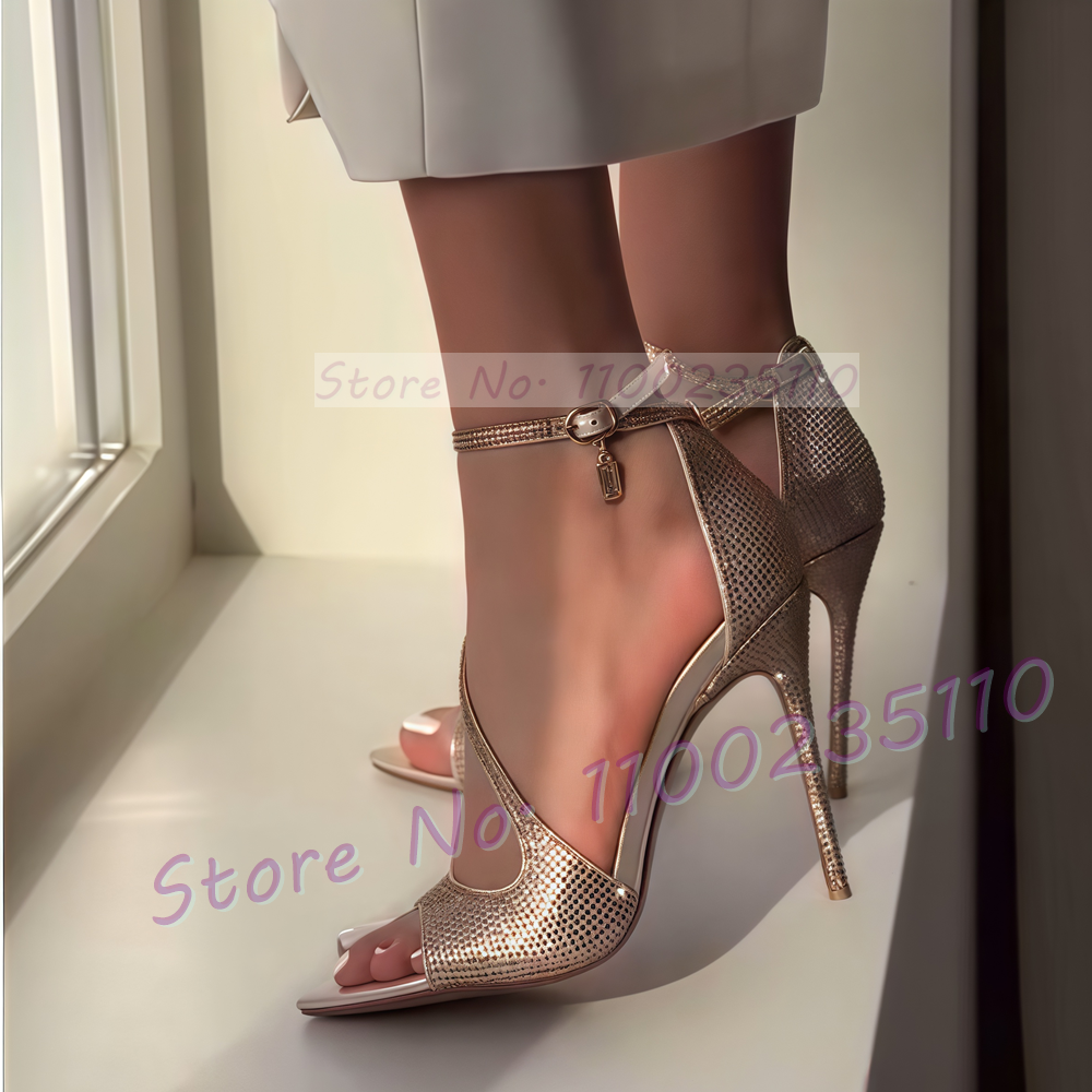 Champagne Rhinestone Cross Str - Crossfit Lady recension och pris