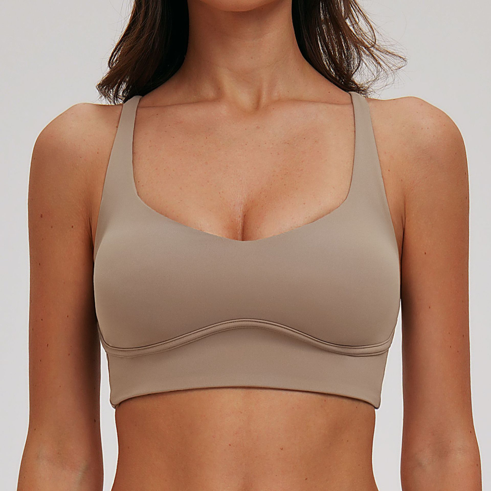 Sexy V-neck Sports Bra Yoga Un - Crossfit Yoga recension och pris