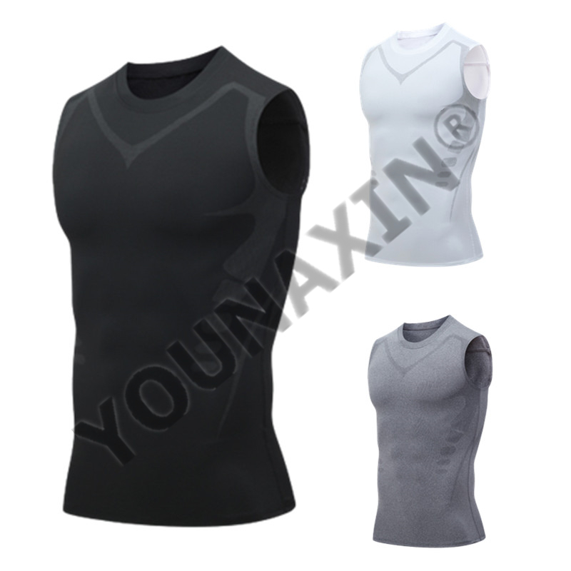 3 Pieces Men's Sleeveless T-Sh - Crossfit Yoga recension och pris