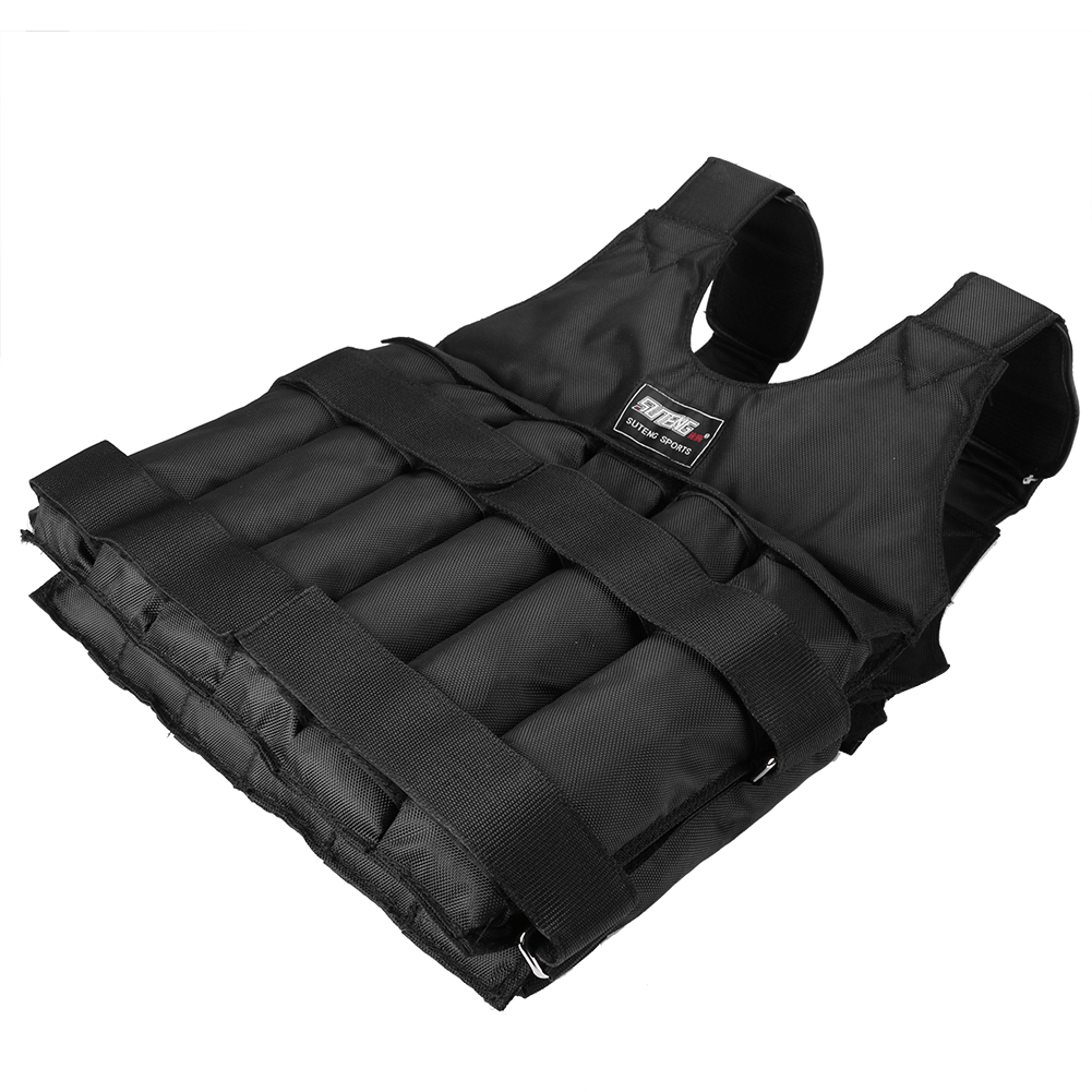 1 - 110LBS Adjustable Weighted - Crossfit Vest recension och pris